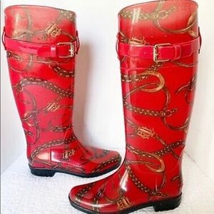 Brand new rain boots